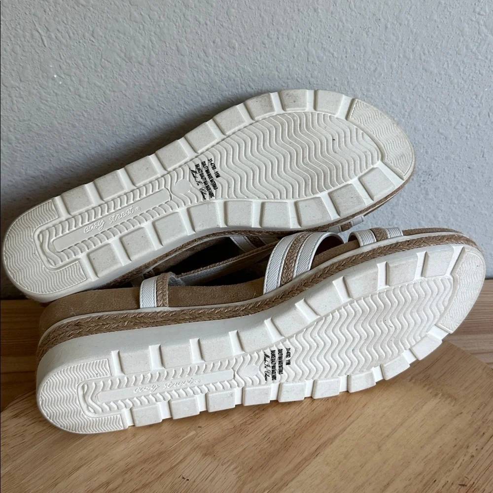 Easy Street Womens Mel Wedge Sandals